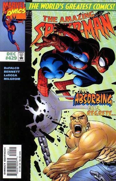 Marvel COMIC BOOK The Amazing Spider-Man #429 - CVR A (FN)