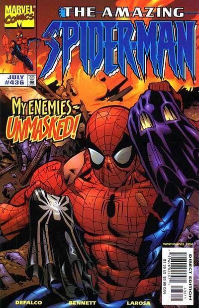 Marvel COMIC BOOK The Amazing Spider-Man #436 - CVR A (FN)