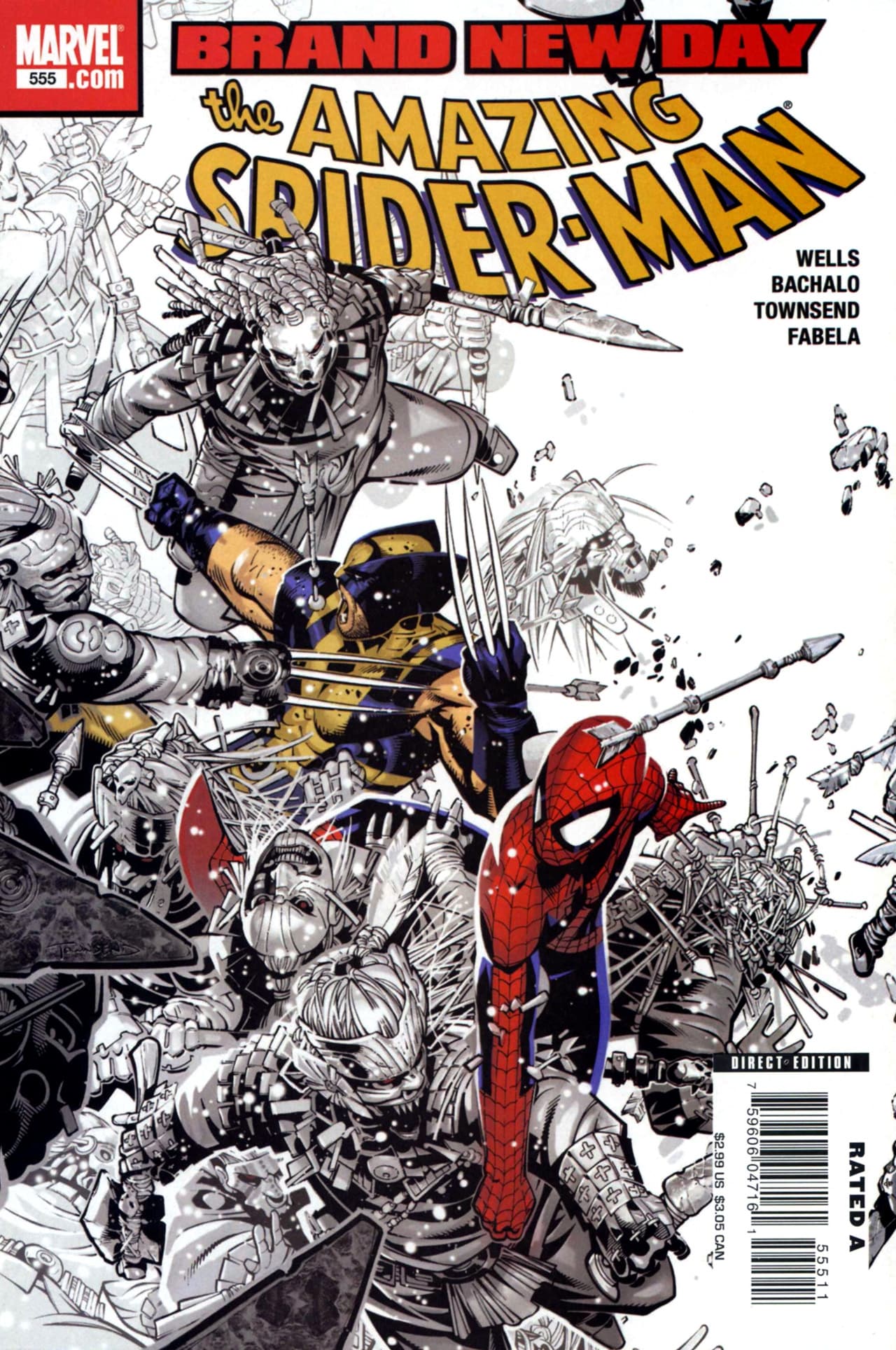 Marvel COMIC BOOK The Amazing Spider-Man #555 (VF)