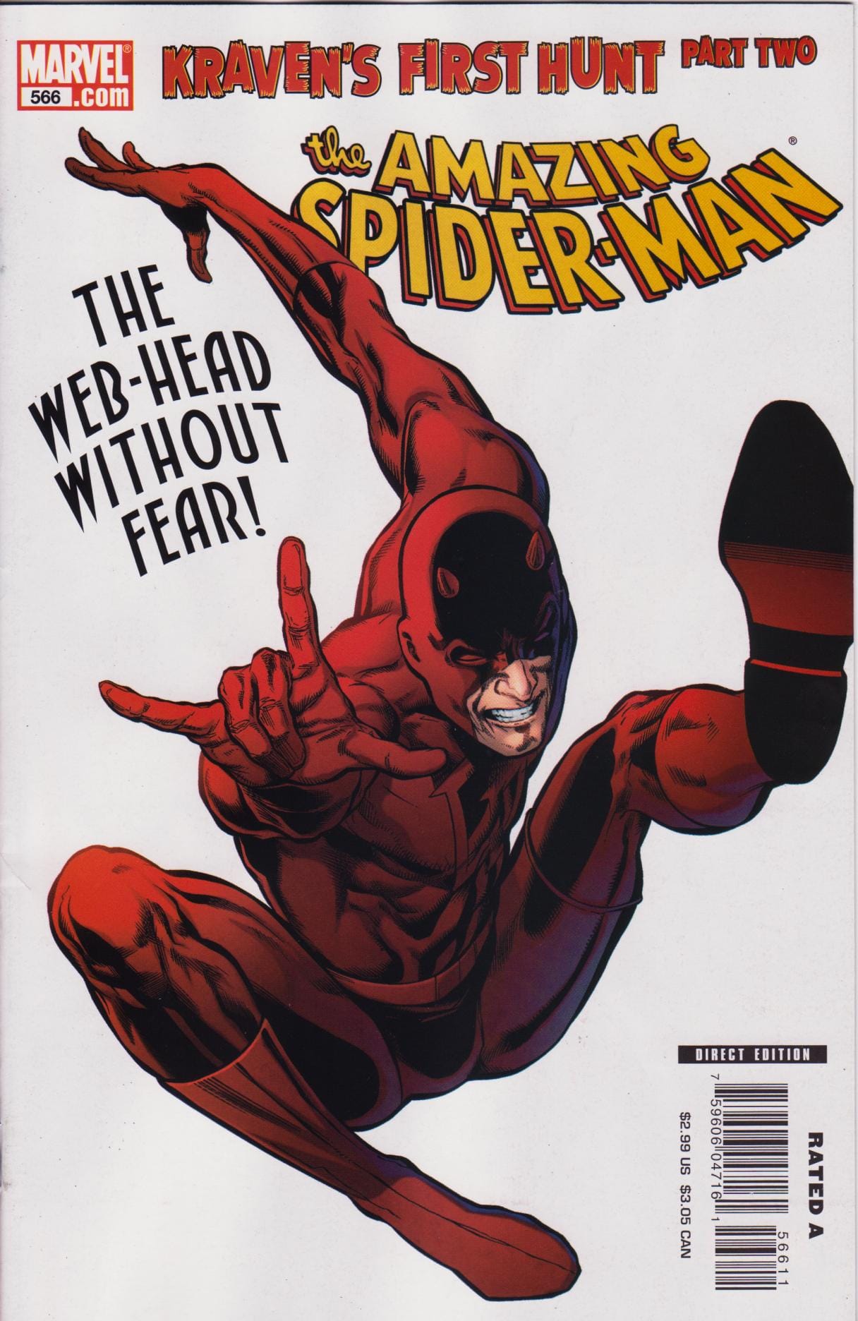 Marvel COMIC BOOK The Amazing Spider-Man #566 (VF)