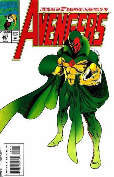 Marvel COMIC BOOK The Avengers #367 (VF/NM)