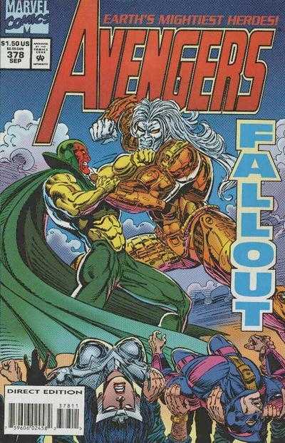 Marvel COMIC BOOK The Avengers #378 (VF/NM)