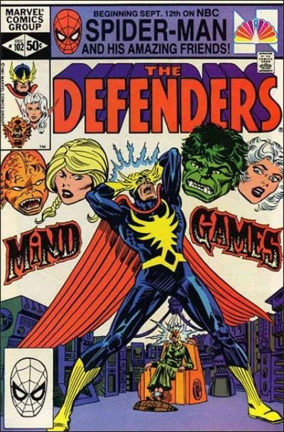 Marvel COMIC BOOK The Defenders #102 (VG/FN)