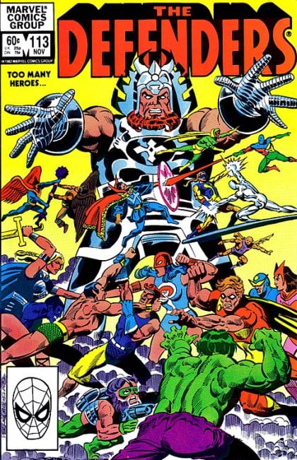 Marvel COMIC BOOK The Defenders #113 (VG/FN)