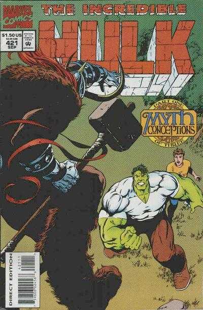 Marvel COMIC BOOK The Incredible Hulk #421 (VF/NM)