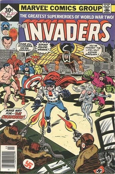 Marvel COMIC BOOK The Invaders #14 (VG)