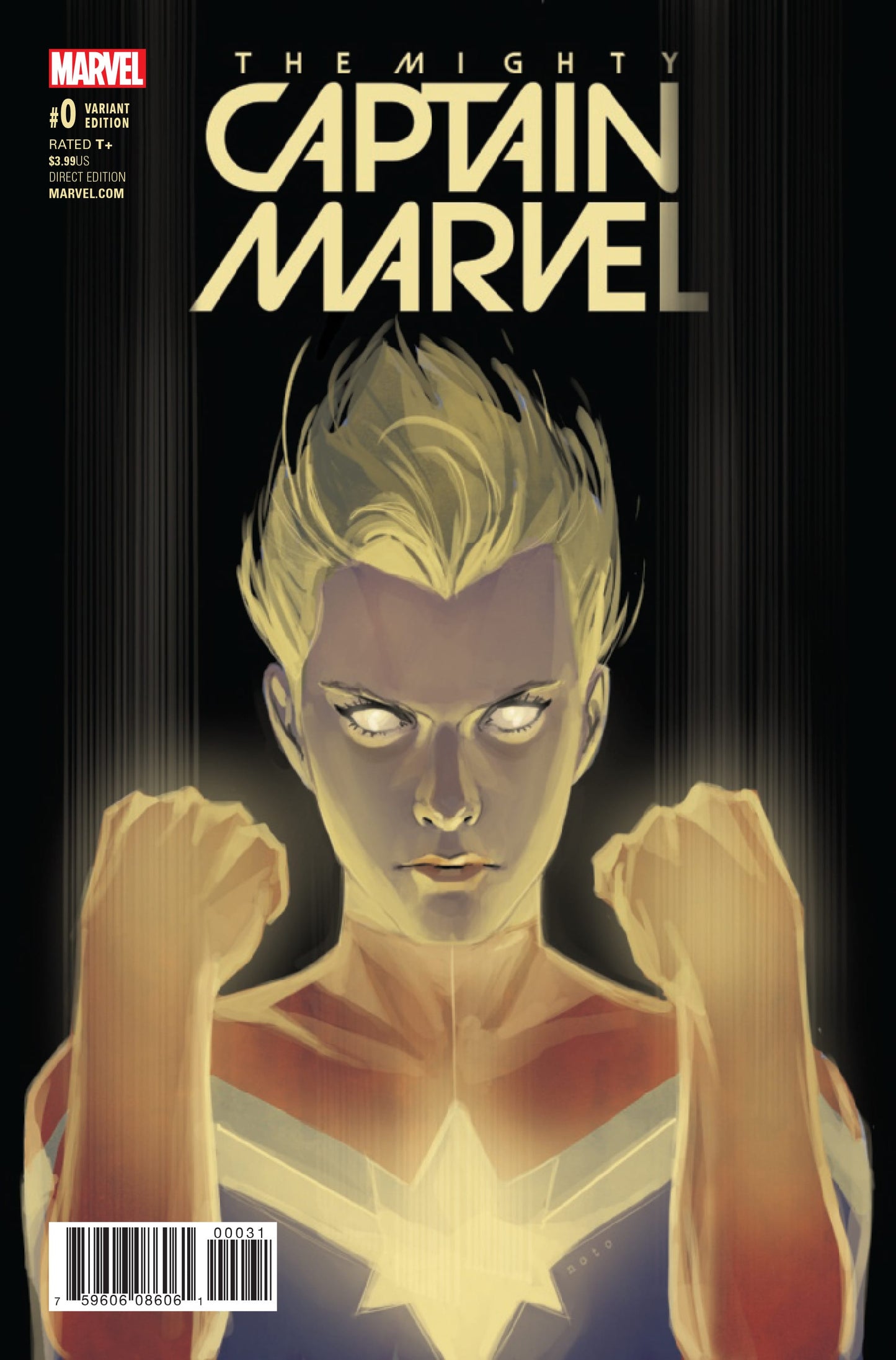 Marvel COMIC BOOK The Mighty Captain Marvel #0 - CVR B (VF/NM)