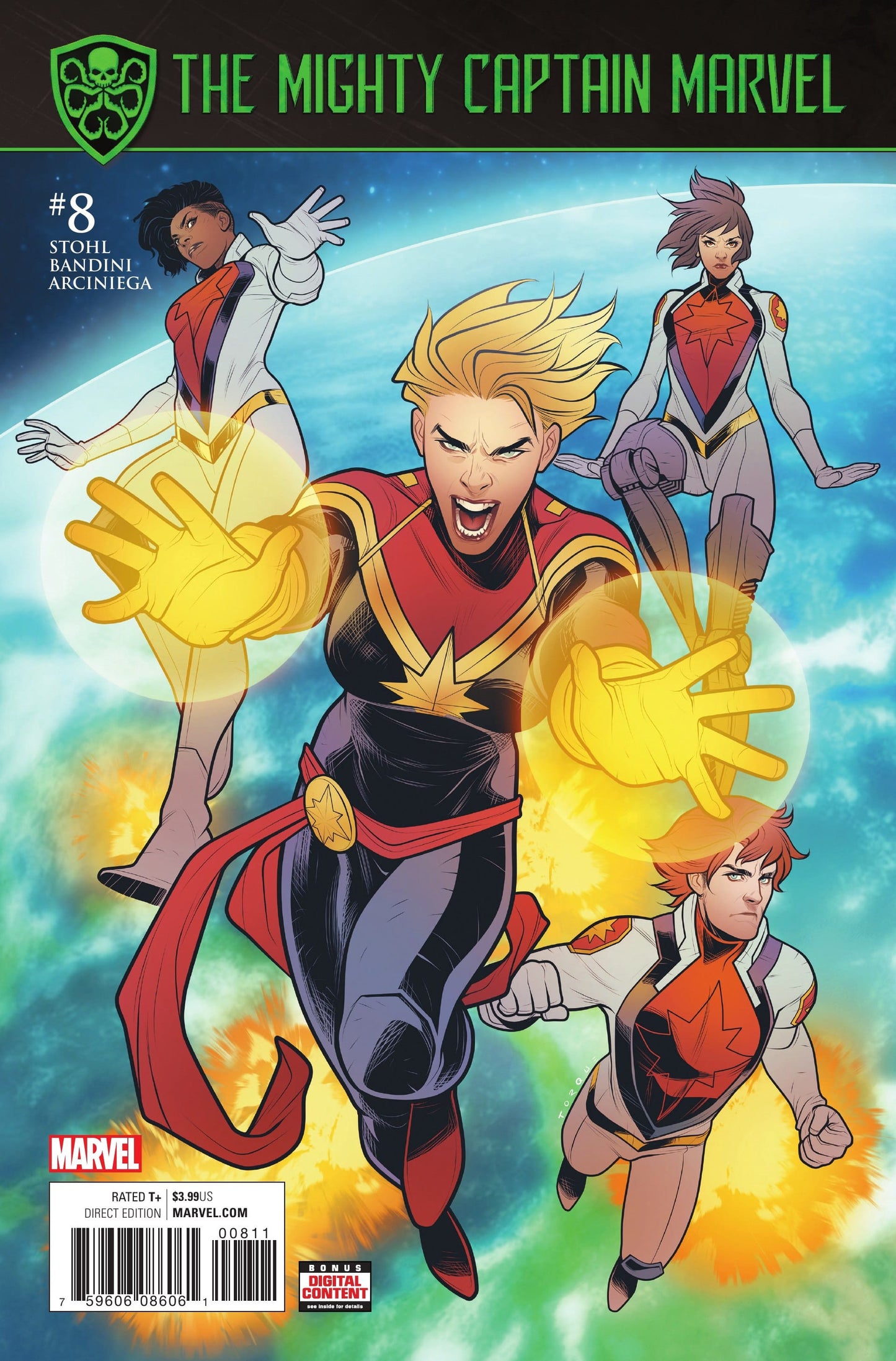 Marvel COMIC BOOK The Mighty Captain Marvel #8 - CVR A (VF/NM)
