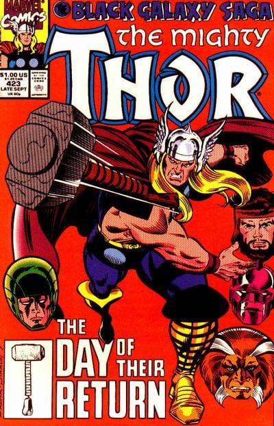 Marvel COMIC BOOK The Mighty Thor #423 - CVR A (VF)