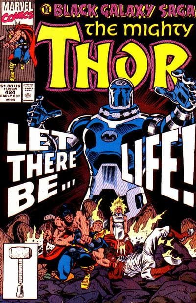 Marvel COMIC BOOK The Mighty Thor #424 - CVR A (VF)