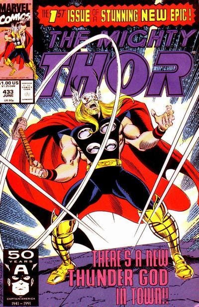 Marvel COMIC BOOK The Mighty Thor #433 - CVR A (VF)