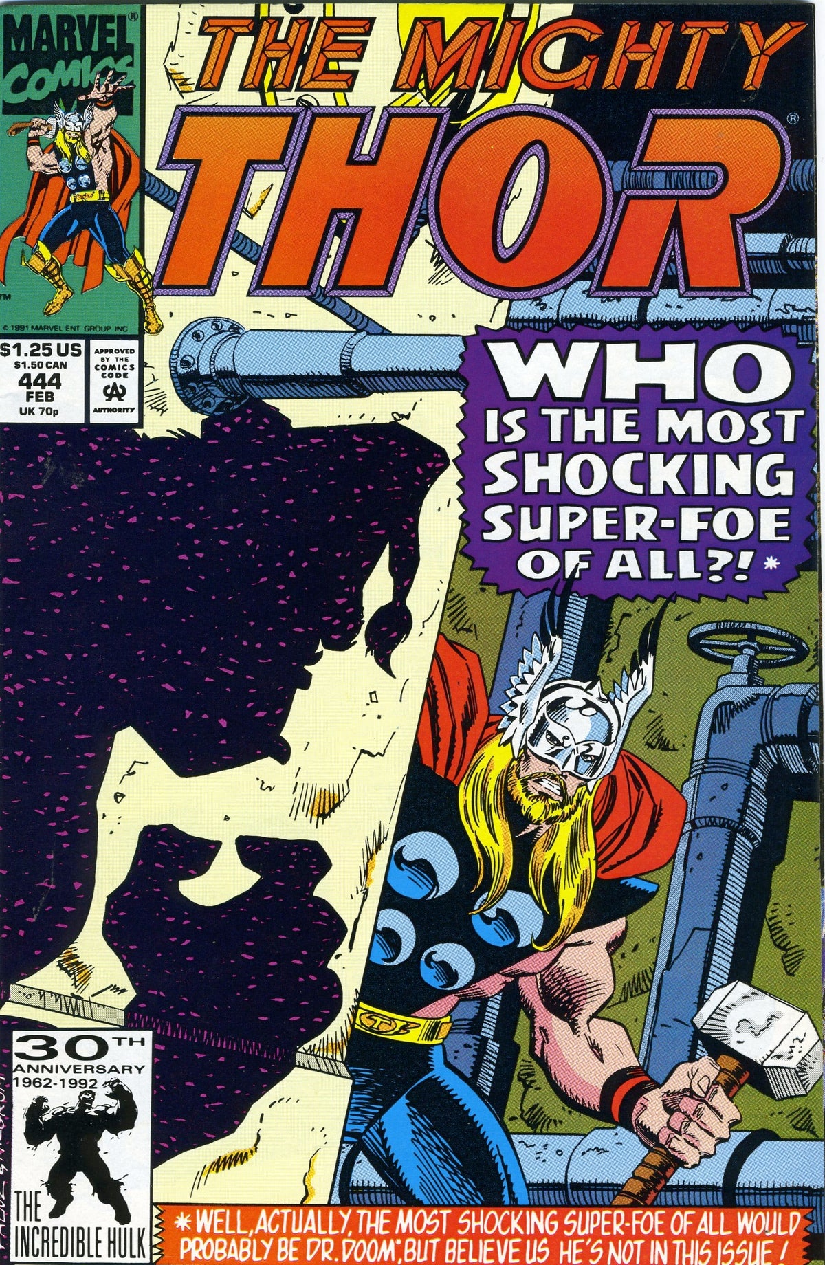 Marvel COMIC BOOK The Mighty Thor #444 - CVR A (VF)