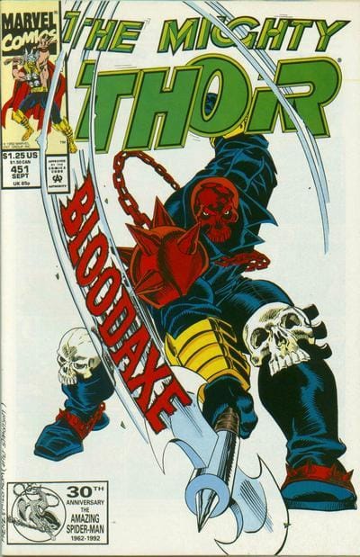 Marvel COMIC BOOK The Mighty Thor #451 - CVR A (VF)