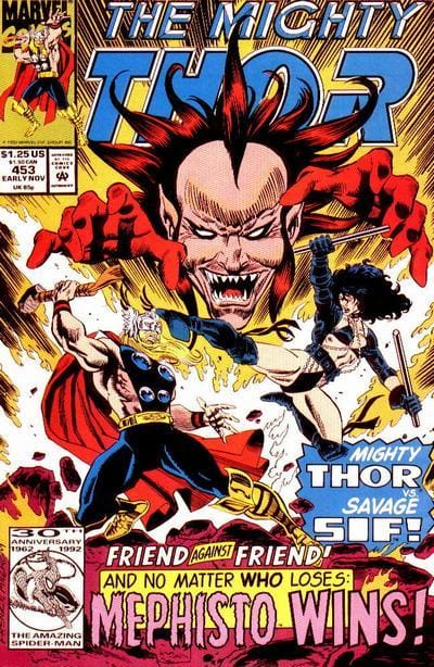 Marvel COMIC BOOK The Mighty Thor #453 - CVR A (VF)