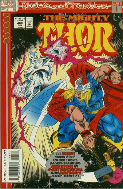Marvel COMIC BOOK The Mighty Thor #468 - CVR A (VF)