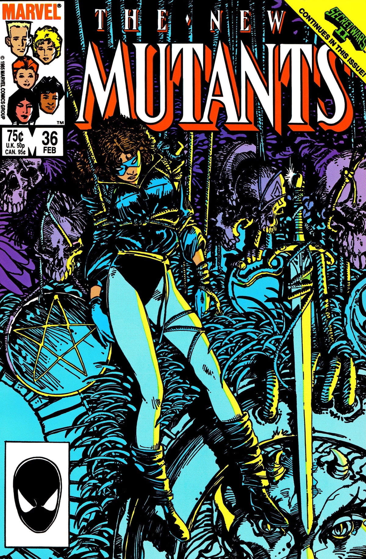 Marvel COMIC BOOK The New Mutants #36 - CVR A (FN)