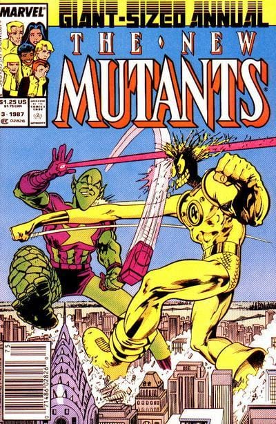 Marvel COMIC BOOK The New Mutants Annual #3 - CVR A (FN)