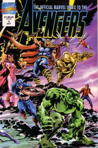 Marvel COMIC BOOK The Official Marvel Index to the Avengers #1 (VF/NM)