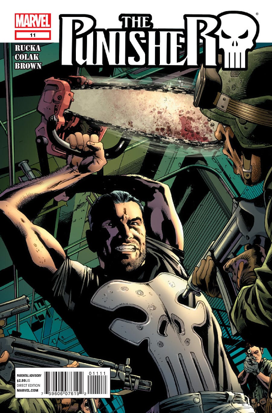Marvel COMIC BOOK The Punisher #11 CVR A Marvel 2012 FN