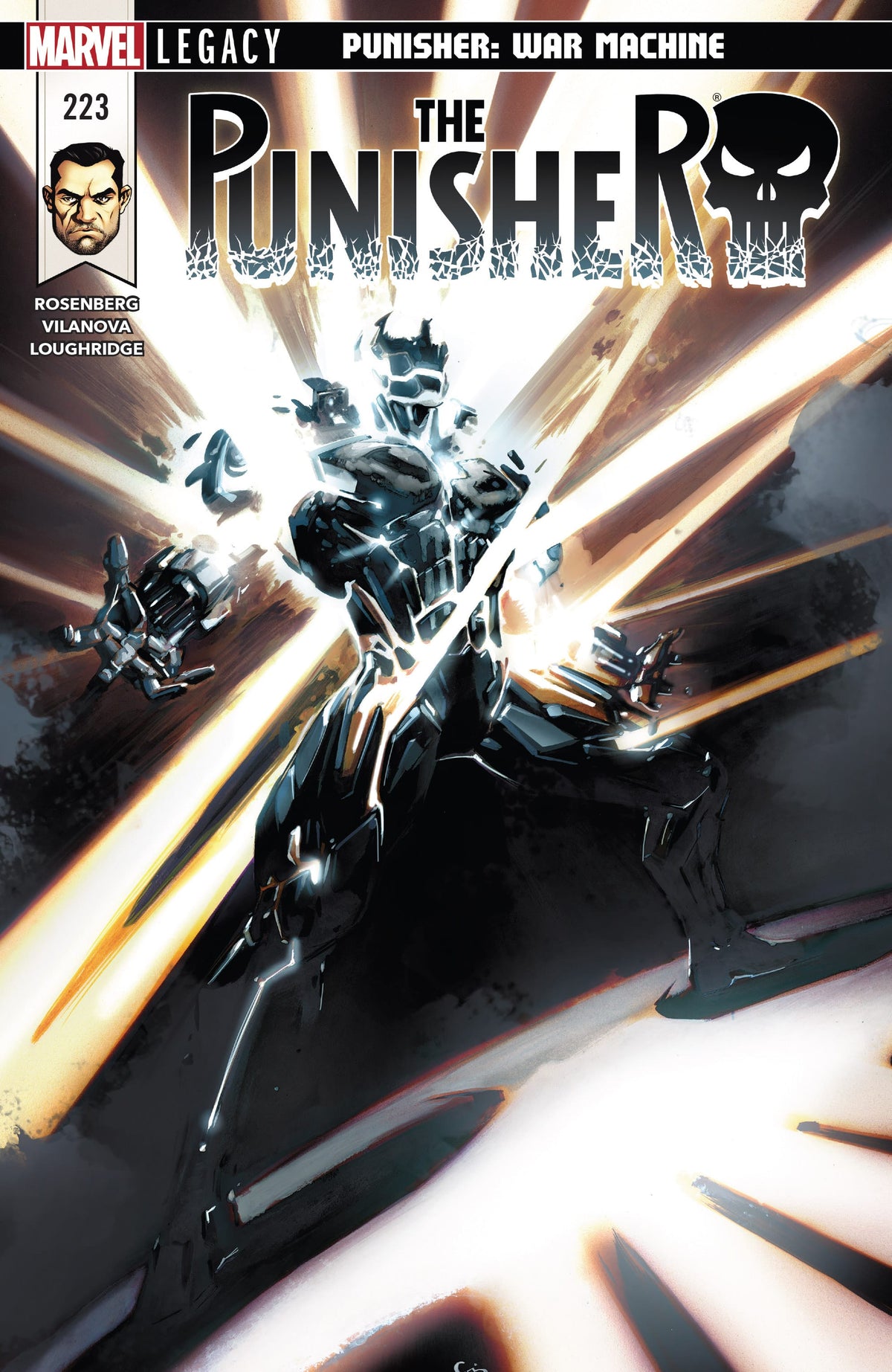 Marvel COMIC BOOK The Punisher #223 CVR A Marvel 2018 FN