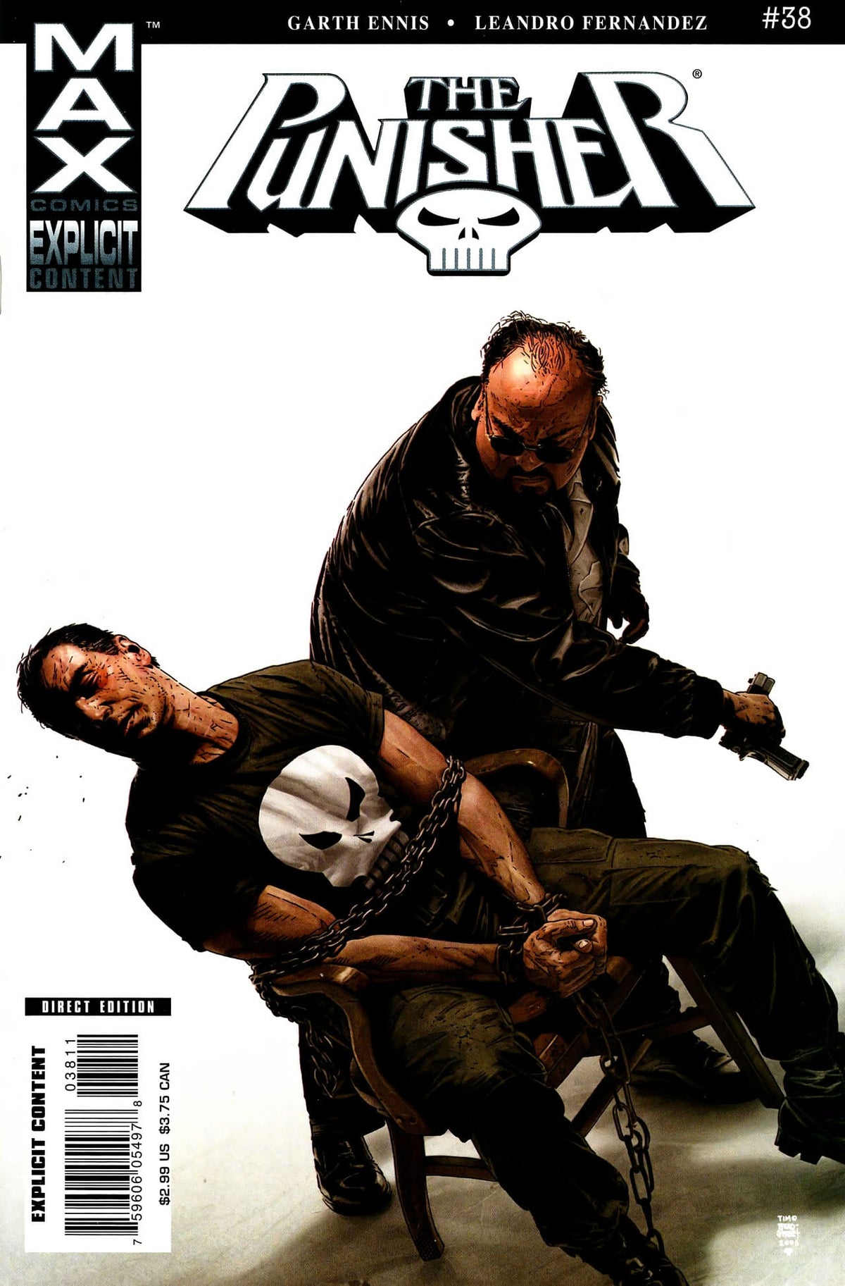 Marvel COMIC BOOK The Punisher #38 CVR A Marvel 2006 FN