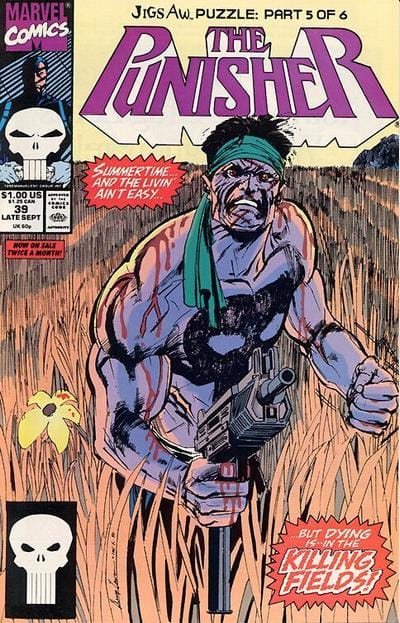 Marvel COMIC BOOK The Punisher #39 (VF)