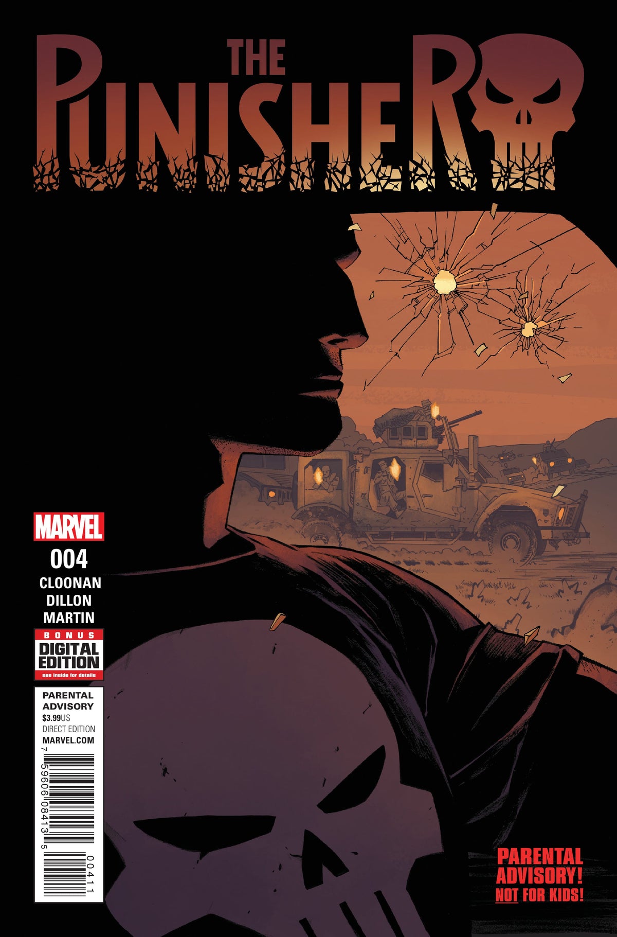 Marvel COMIC BOOK The Punisher #4 CVR A Marvel 2016 FN