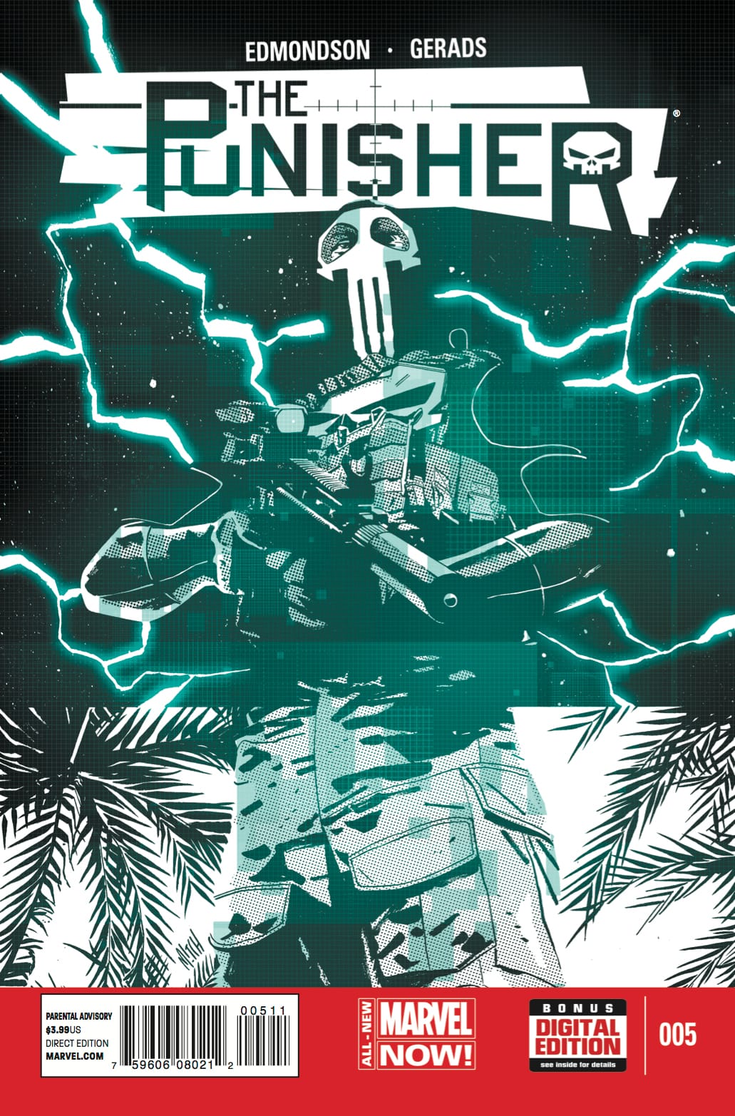 Marvel COMIC BOOK The Punisher #5 CVR A Marvel 2014 FN