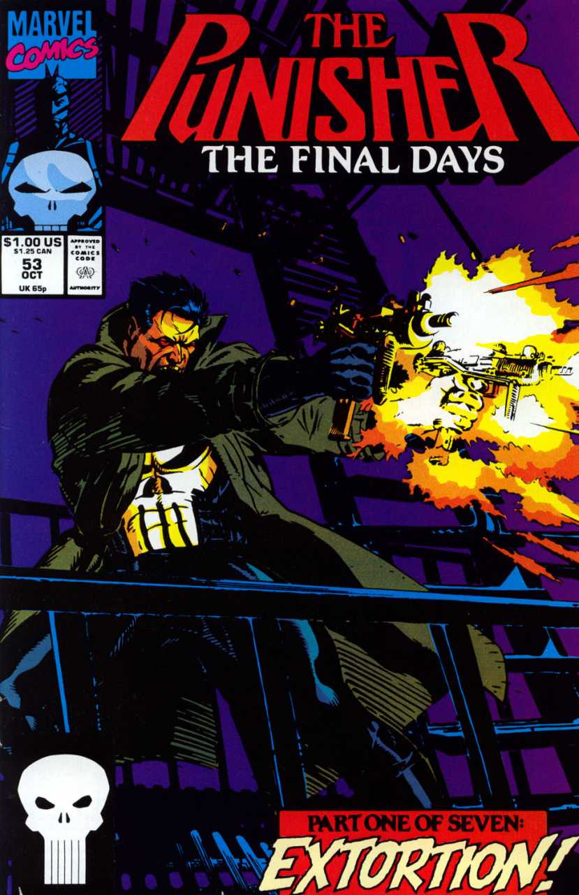 Marvel COMIC BOOK The Punisher #53 (FN)