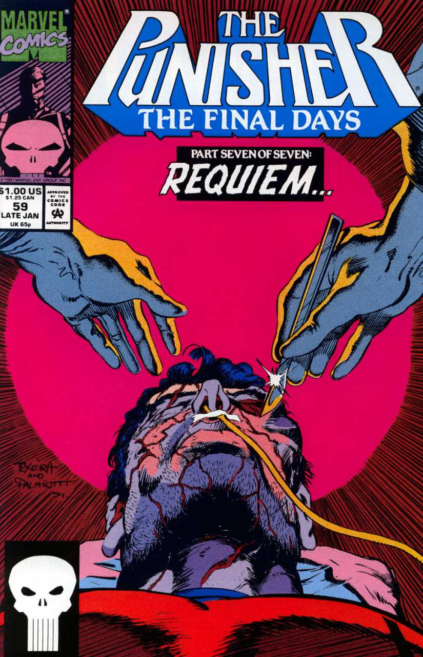 Marvel COMIC BOOK The Punisher #59 (FN)