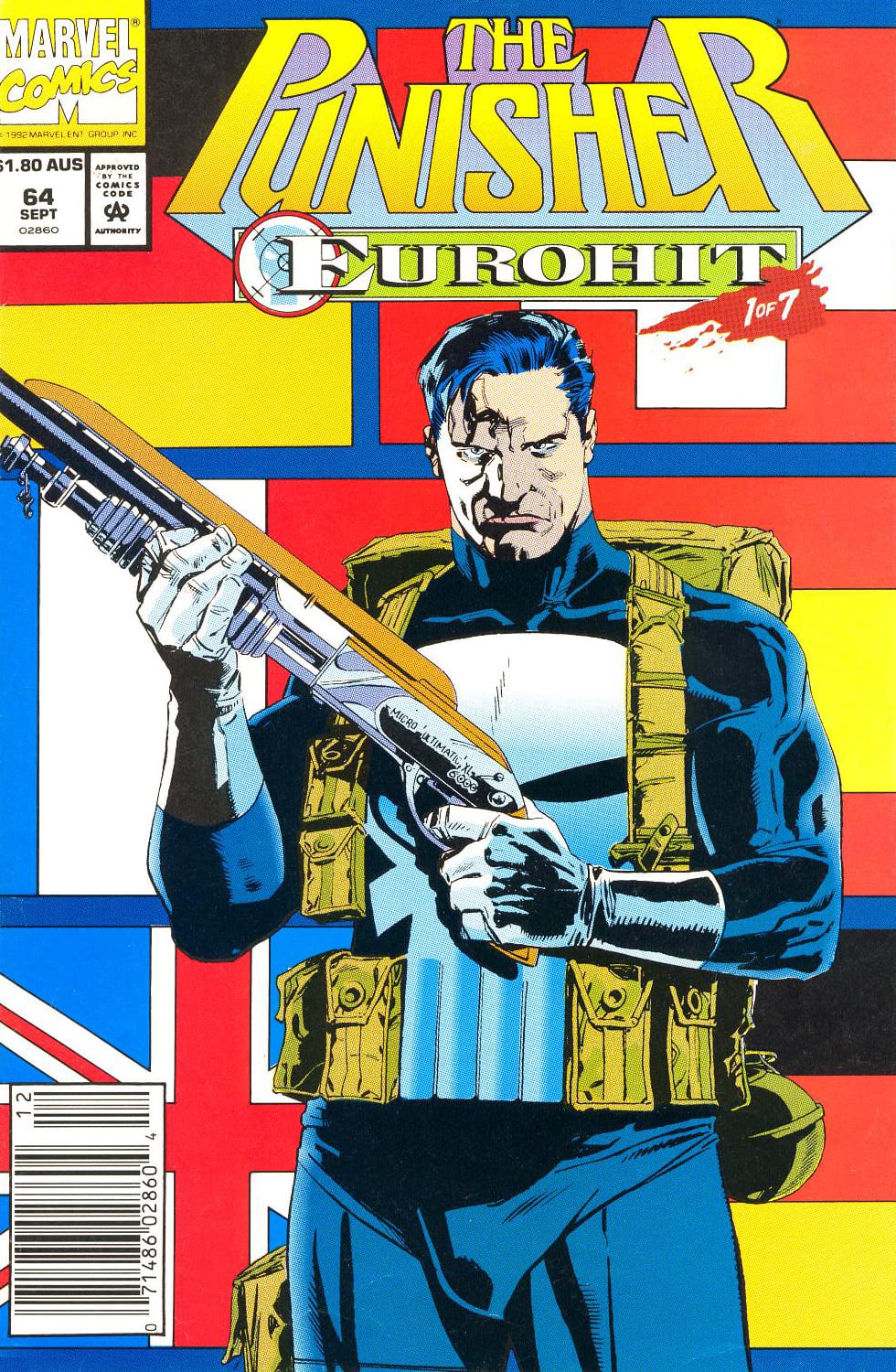 Marvel COMIC BOOK The Punisher #64 (VF)