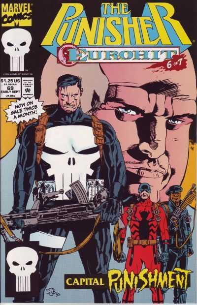 Marvel COMIC BOOK The Punisher #69 (FN)