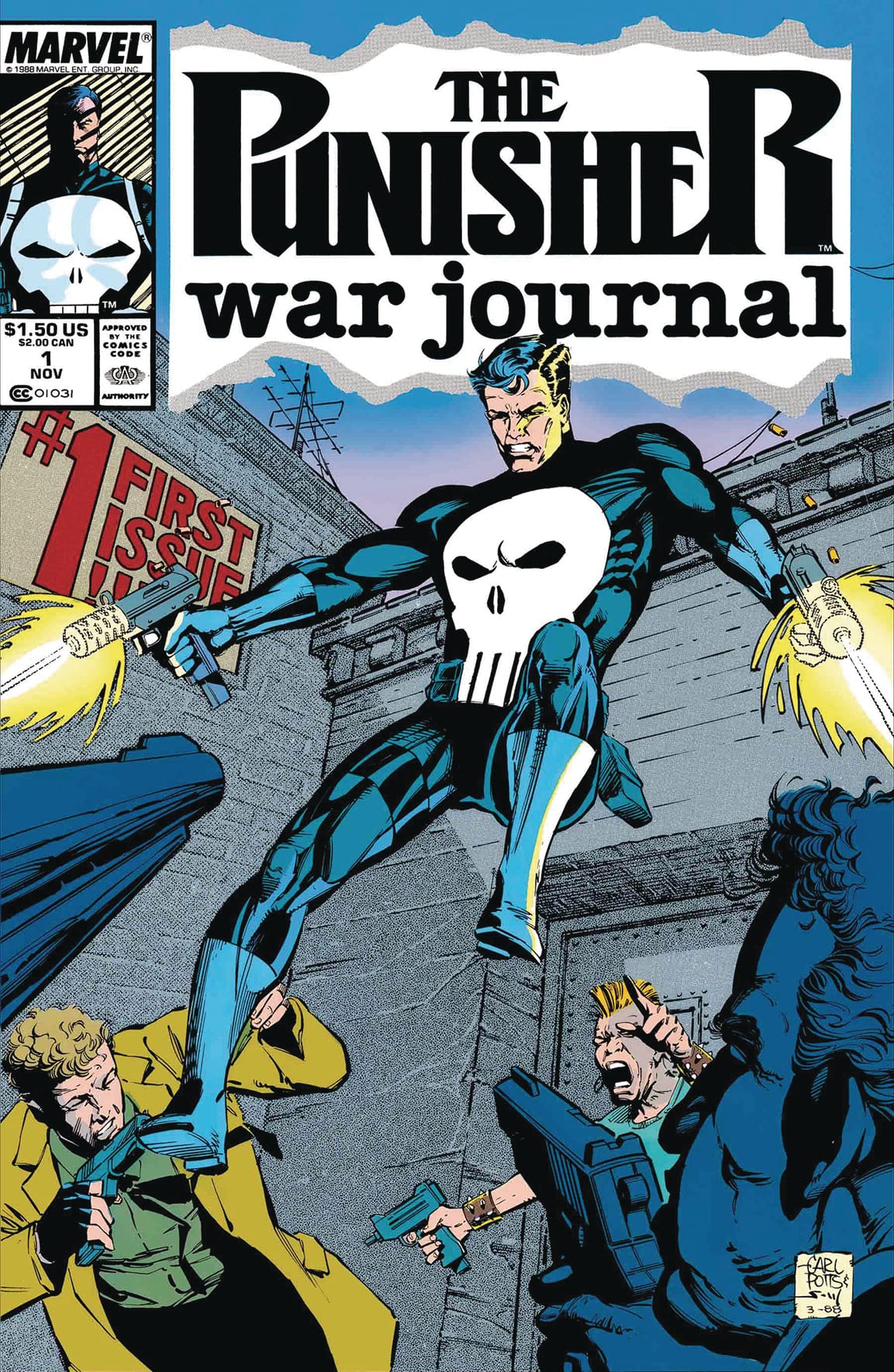 Marvel COMIC BOOK The Punisher War Journal #1 (VF)