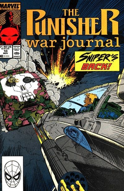 Marvel COMIC BOOK The Punisher War Journal #10 (VF)