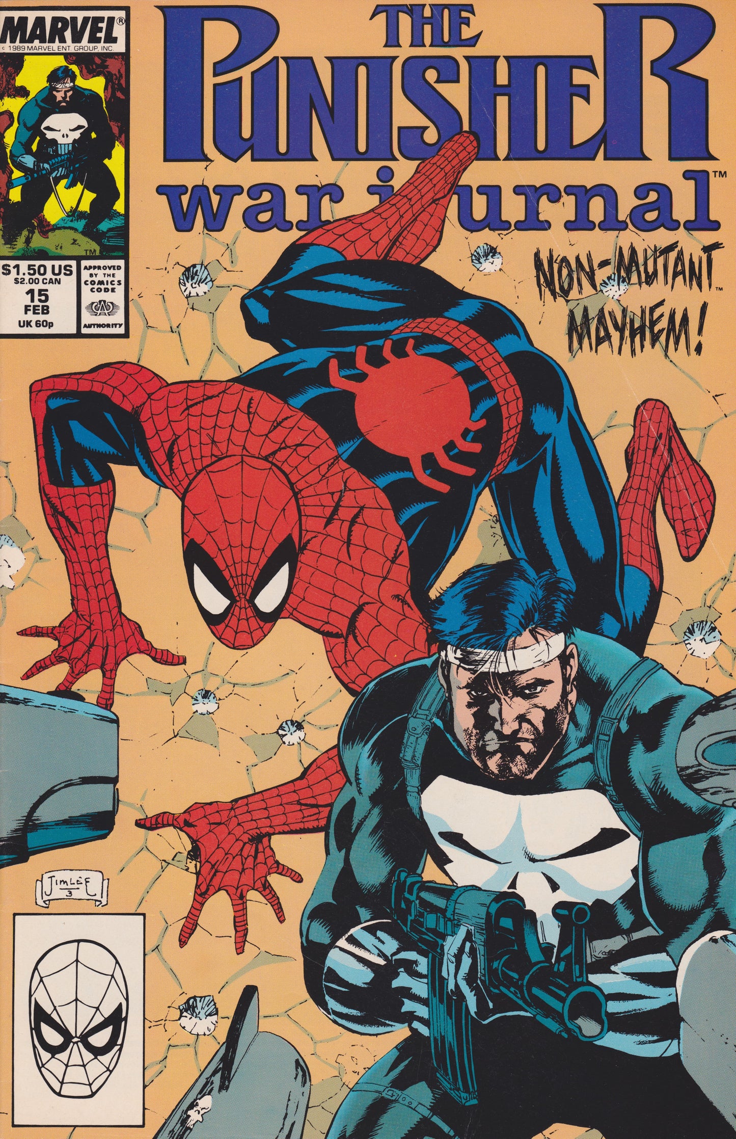 Marvel COMIC BOOK The Punisher War Journal #15 (FN)