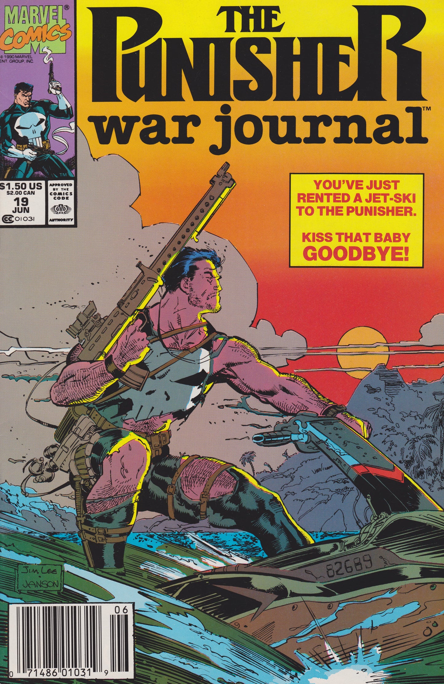 Marvel COMIC BOOK The Punisher War Journal #19 (VF)