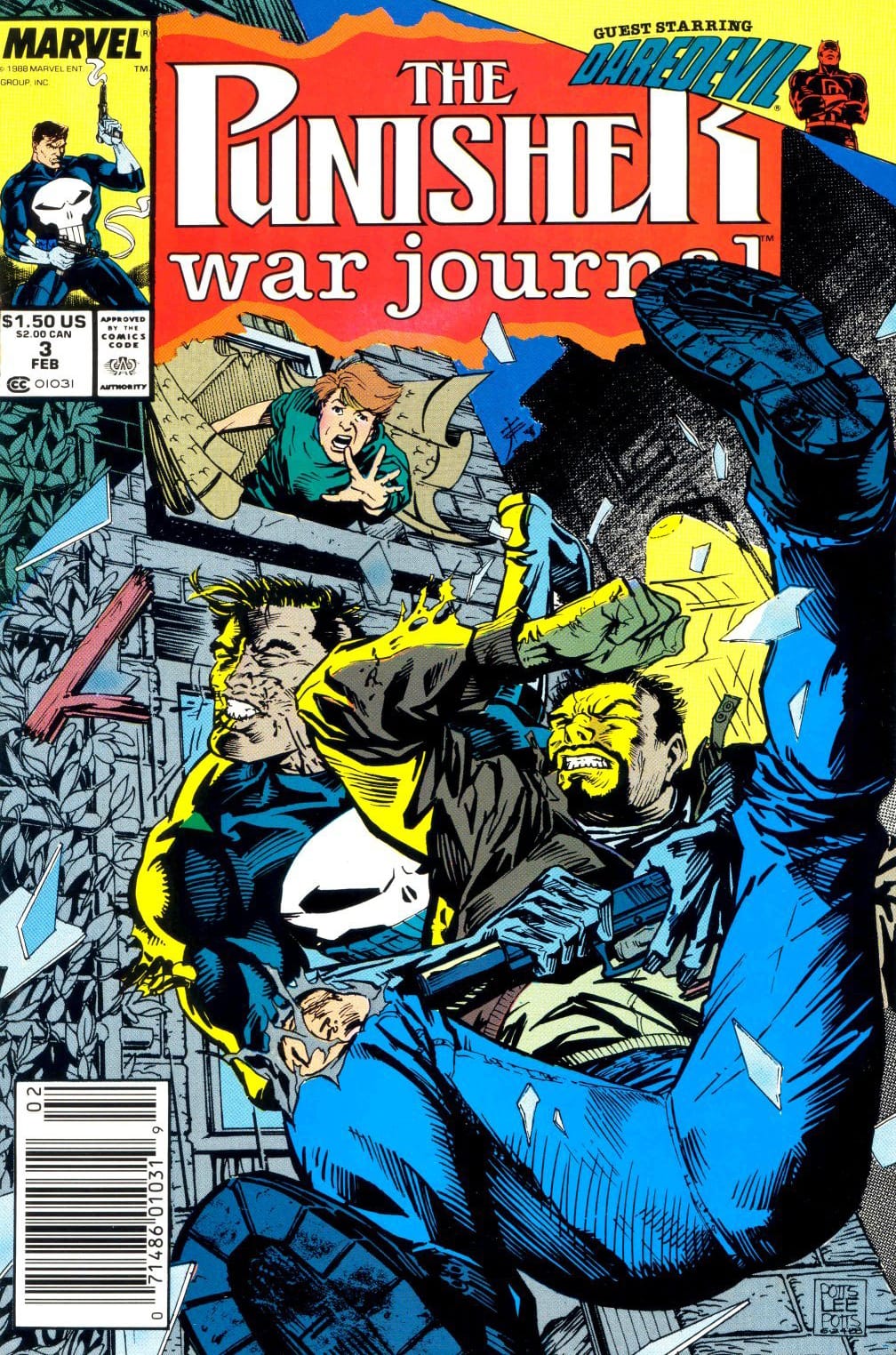Marvel COMIC BOOK The Punisher War Journal #3 (VF)