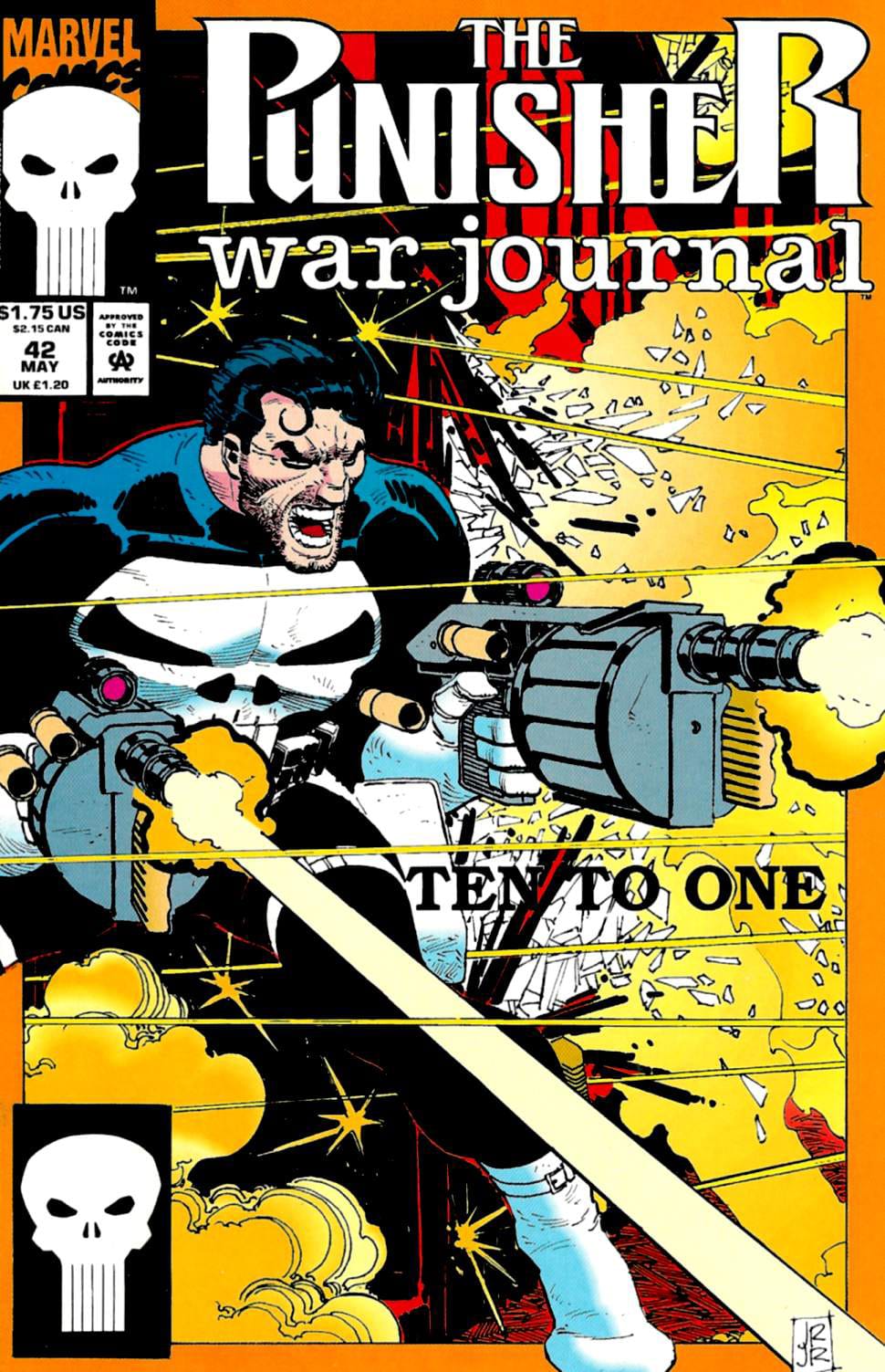 Marvel COMIC BOOK The Punisher War Journal #42 (VF)