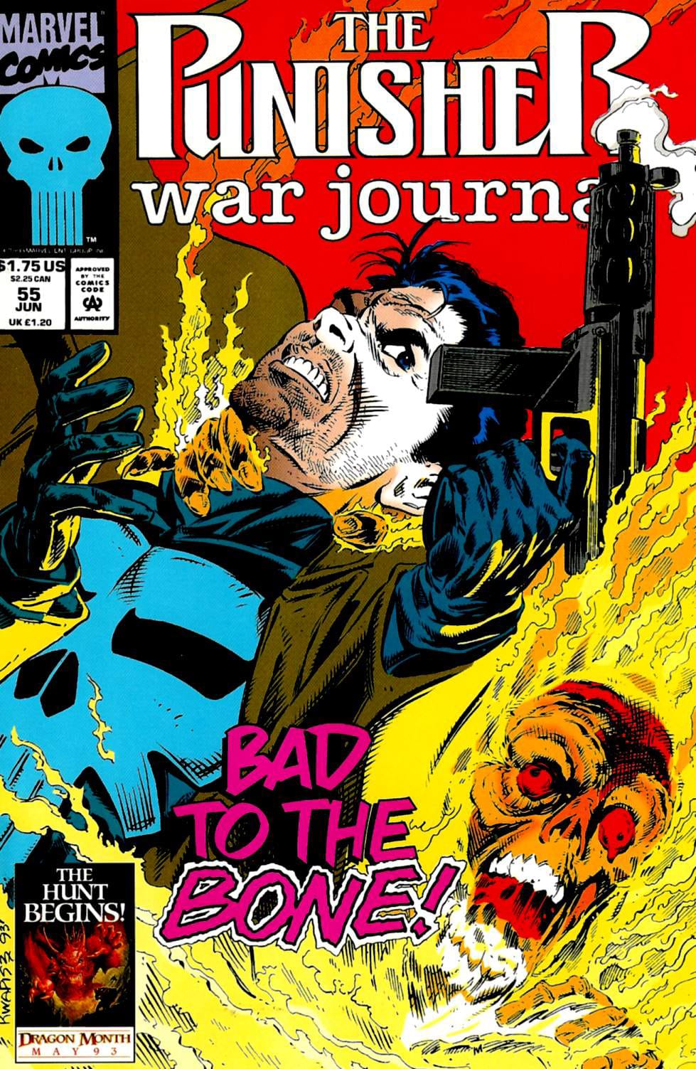 Marvel COMIC BOOK The Punisher War Journal #55 (VF)