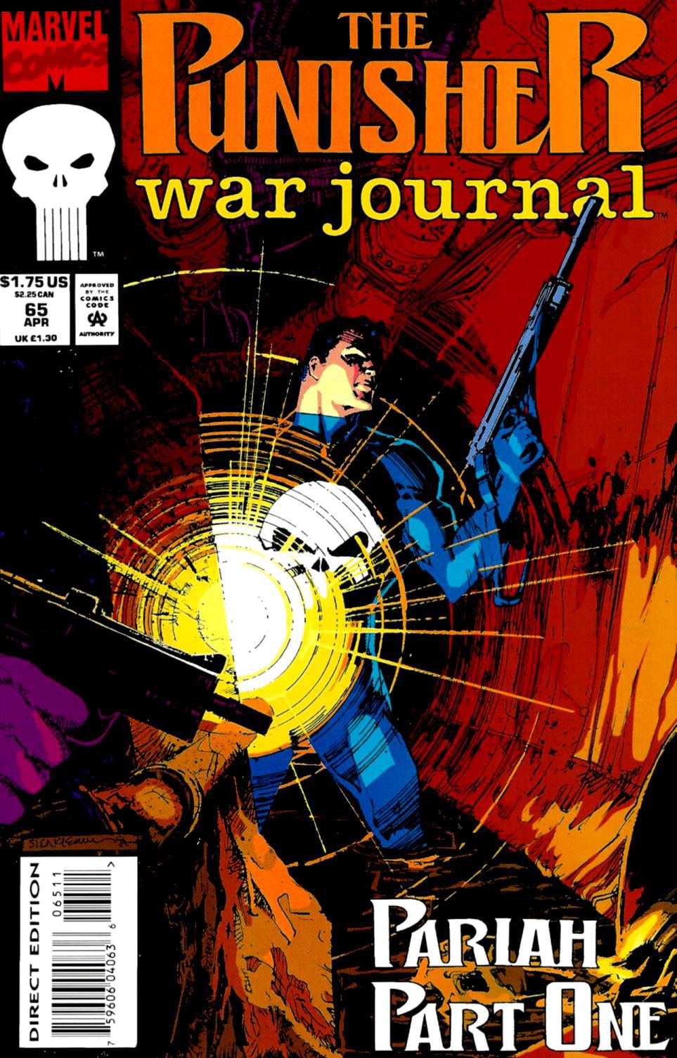 Marvel COMIC BOOK The Punisher War Journal #65 (VF)