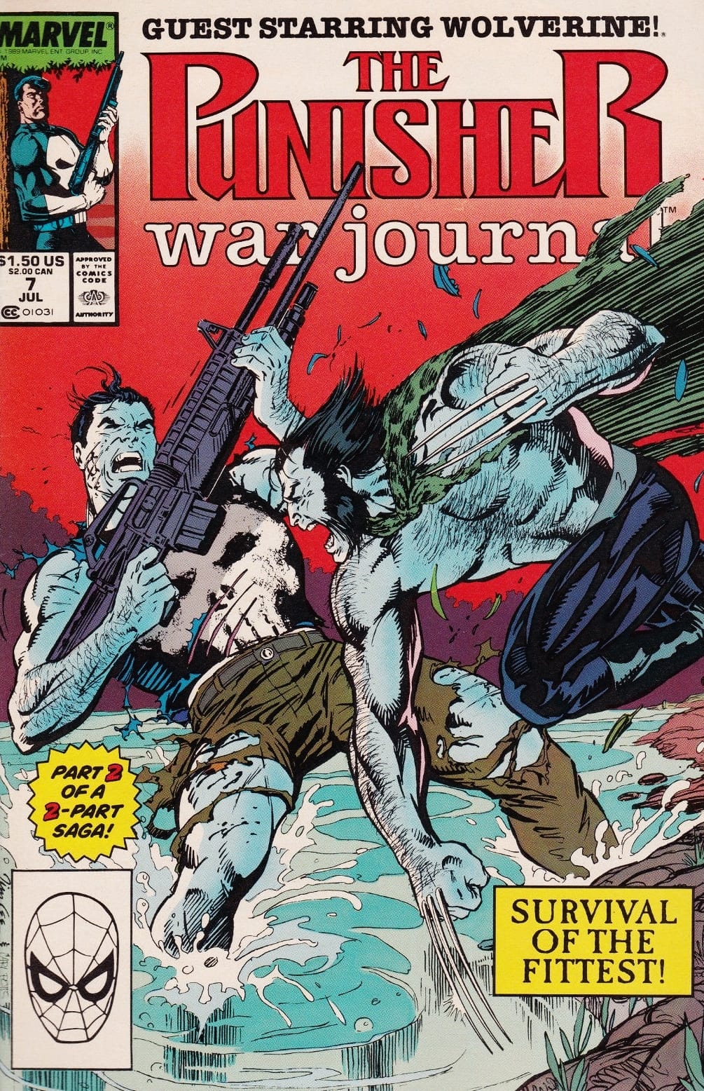 Marvel COMIC BOOK The Punisher War Journal #7 (VF)