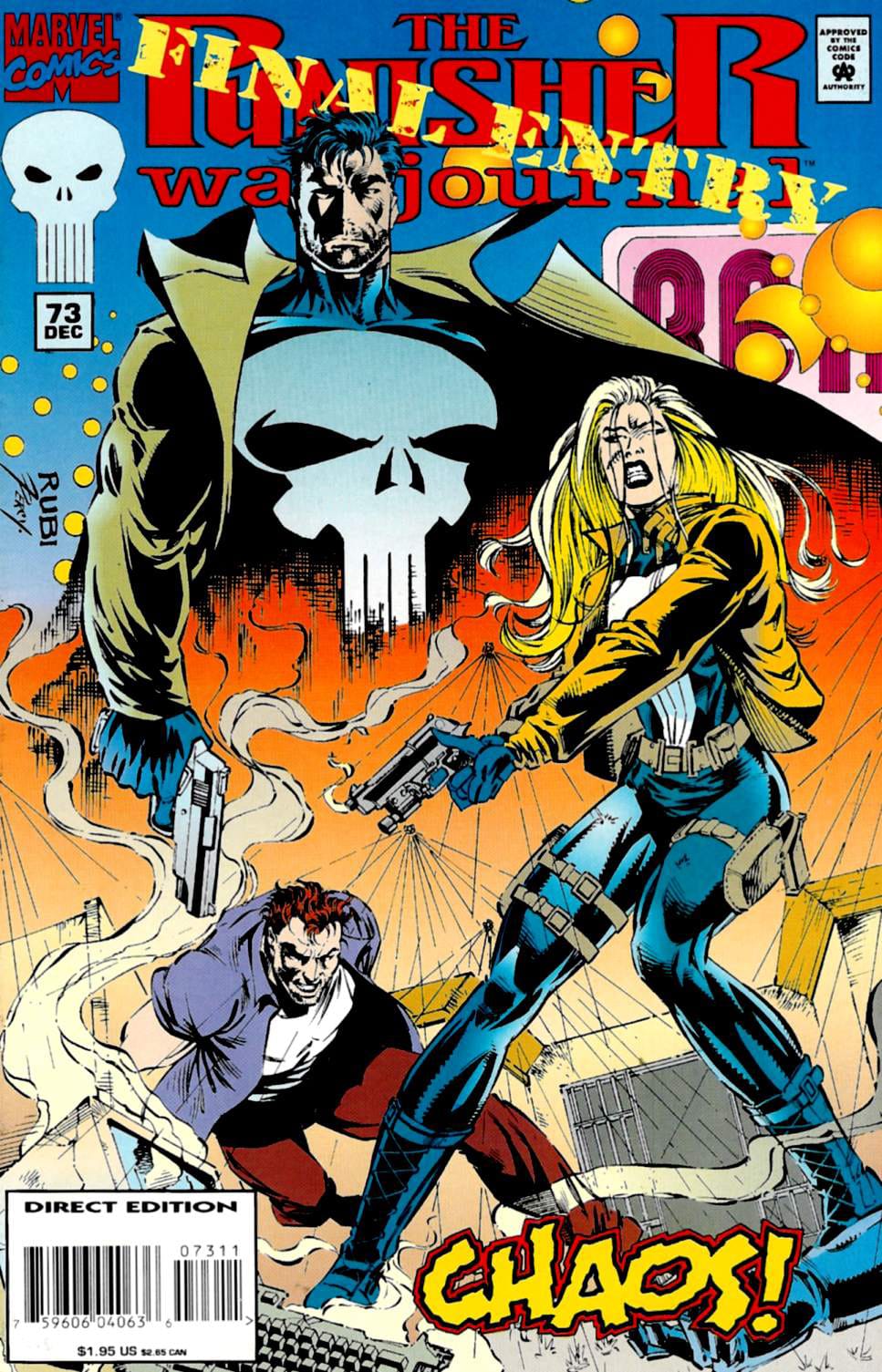 Marvel COMIC BOOK The Punisher War Journal #73 (VF)