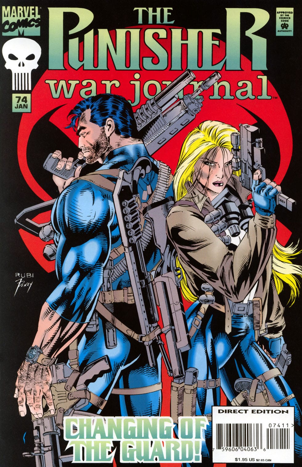 Marvel COMIC BOOK The Punisher War Journal #74 (VF)