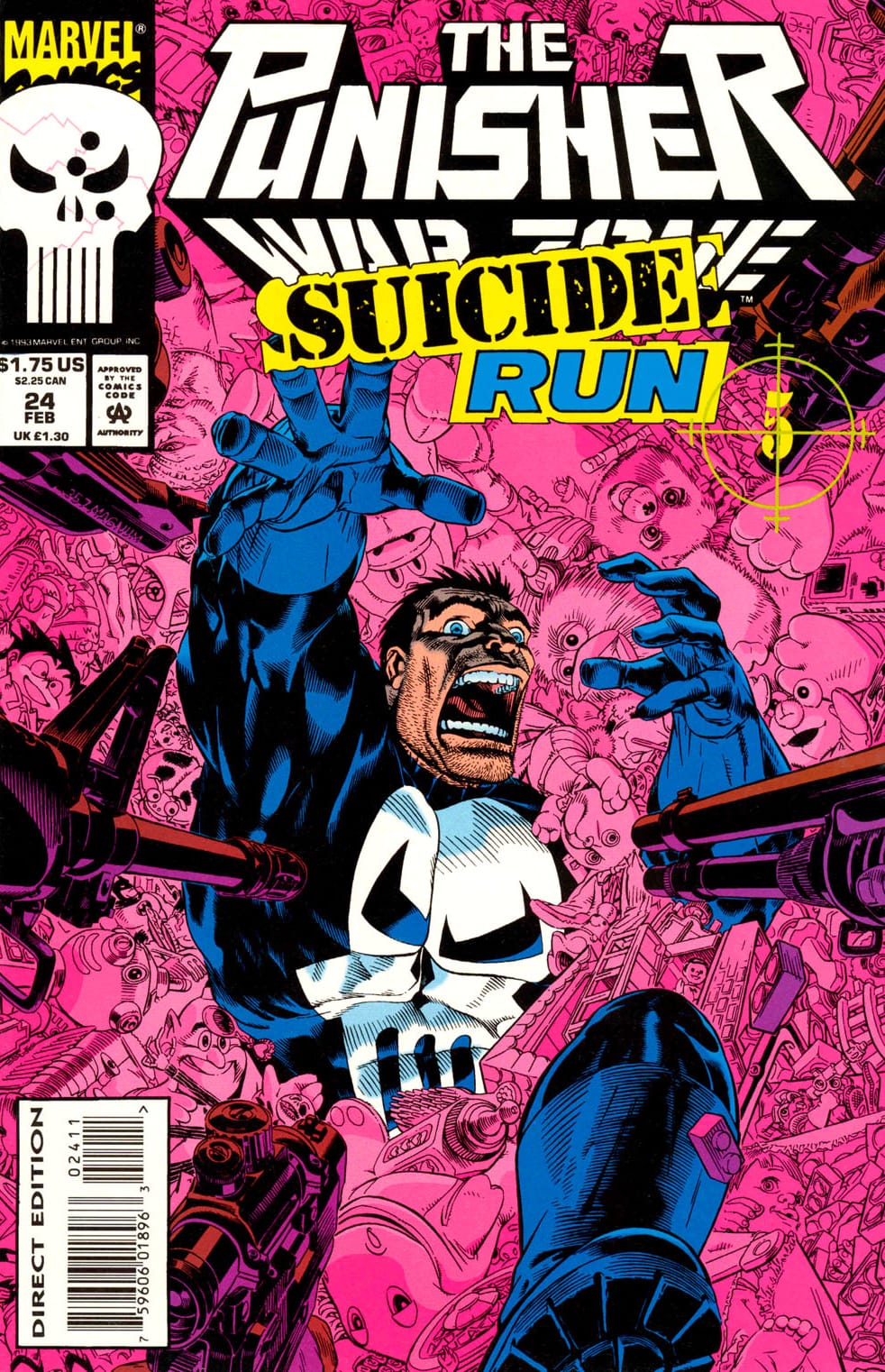 Marvel COMIC BOOK The Punisher: War Zone #24 - CVR A (VF)