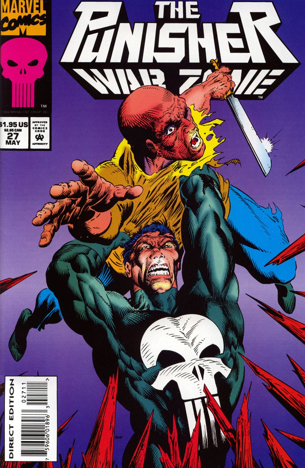 Marvel COMIC BOOK The Punisher: War Zone #27 (VF)