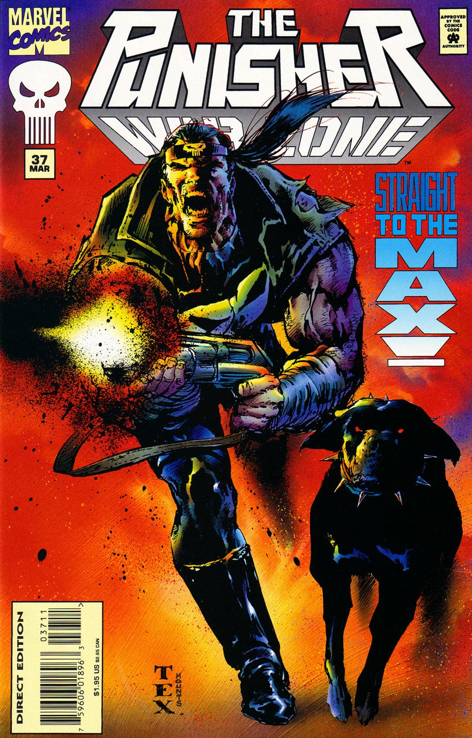 Marvel COMIC BOOK The Punisher: War Zone #37 (VF)