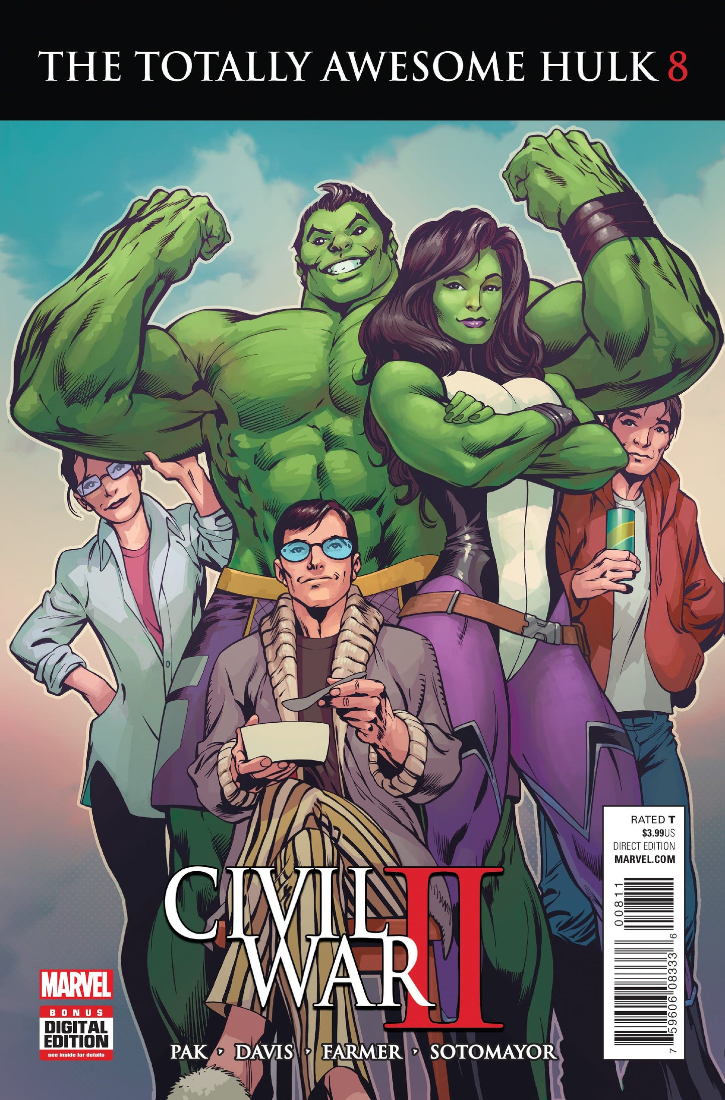 Marvel COMIC BOOK The Totally Awesome Hulk #8 - CVR A (VF/NM)