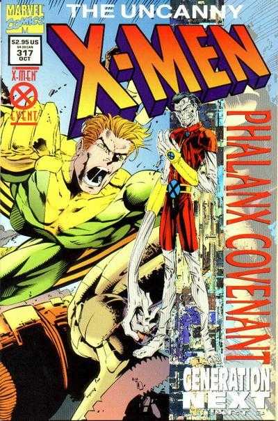 Marvel COMIC BOOK The Uncanny X-Men #317 (VF/NM)