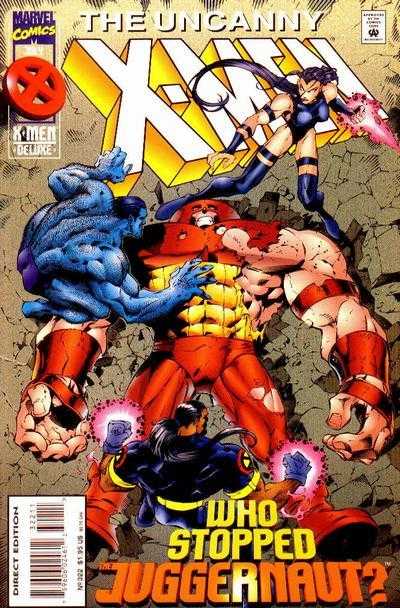 Marvel COMIC BOOK The Uncanny X-Men #322 (VF/NM)