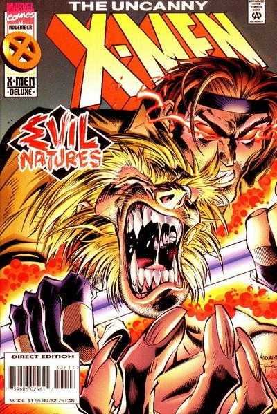 Marvel COMIC BOOK The Uncanny X-Men #326 (VF/NM)